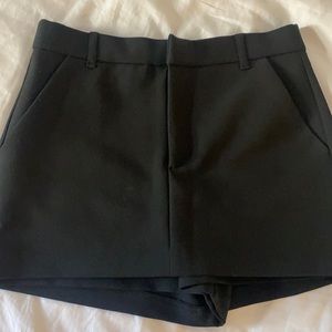 Zara Black Skorts Skirt/Shorts brand new SZ M